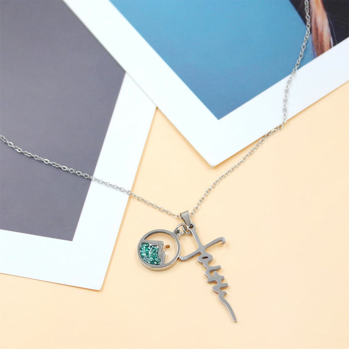 Christianartworkshop Faith Script Cross Mustard Seed Necklace: A Symbol of Mountain-Moving Belief - image 4
