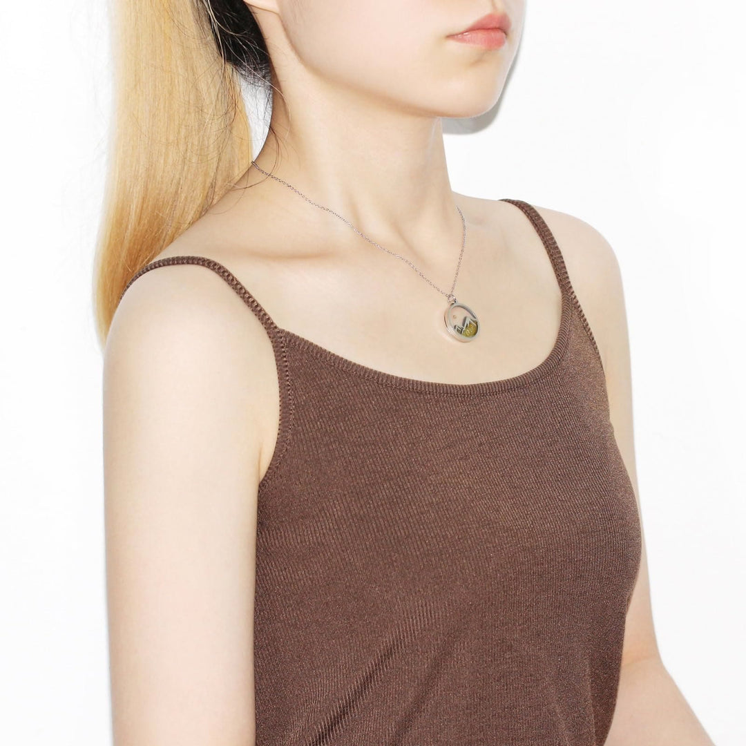 Christianartworkshop Multi-Gemstone Mustard Seed Mountain Necklace: A Symbol of Faith That Moves Mountains - image 7