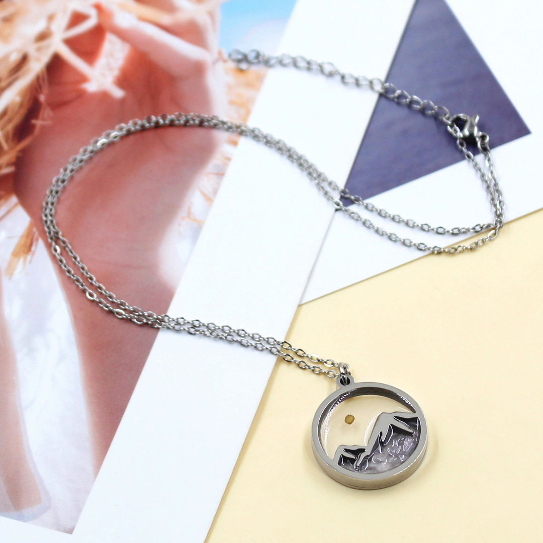 Christianartworkshop Multi-Gemstone Mustard Seed Mountain Necklace: A Symbol of Faith That Moves Mountains - image 4