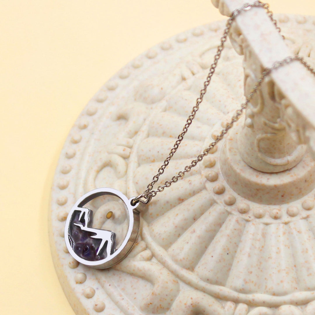 Christianartworkshop Multi-Gemstone Mustard Seed Mountain Necklace: A Symbol of Faith That Moves Mountains - image 14