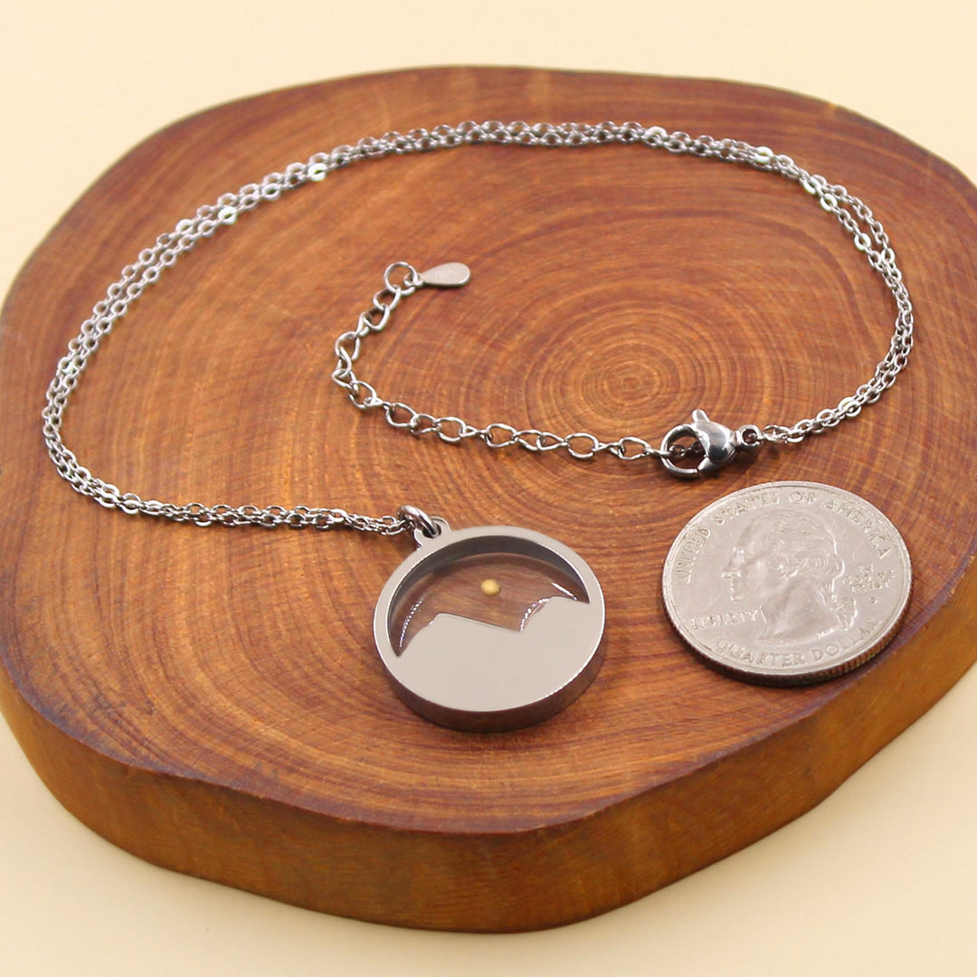 Christianartworkshop Multi-Gemstone Mustard Seed Mountain Necklace: A Symbol of Faith That Moves Mountains - image 32
