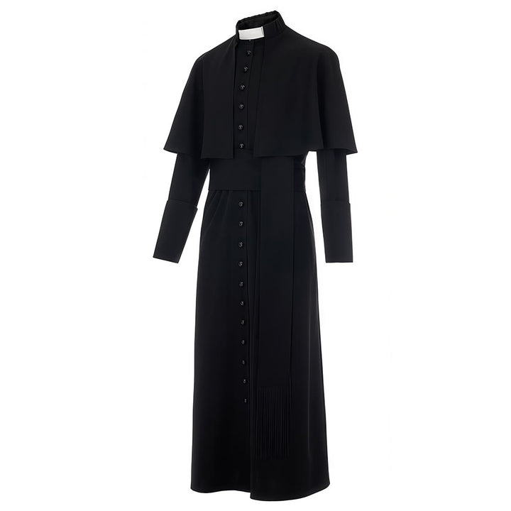 Christianartworkshop Multicolor Ceremonial Roman Soutane Cassock: Medieval Priest Aesthetics - image 5