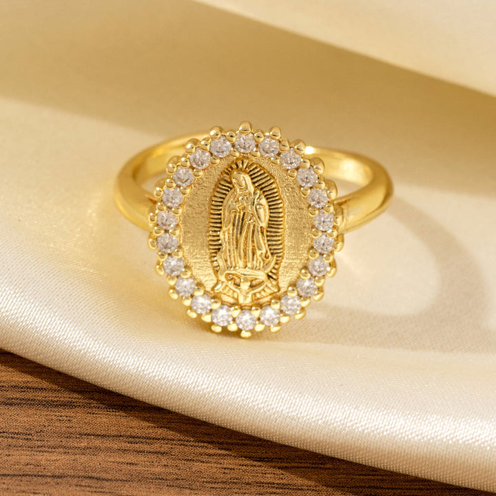 FREE Today: Heart/Moon/Oval Style Our Lady Ring: Sacred Devotion & Radiant Grace - image 7