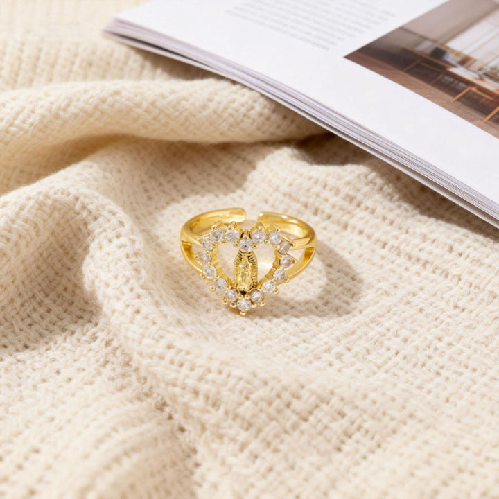 FREE Today: Heart/Moon/Oval Style Our Lady Ring: Sacred Devotion & Radiant Grace - image 11