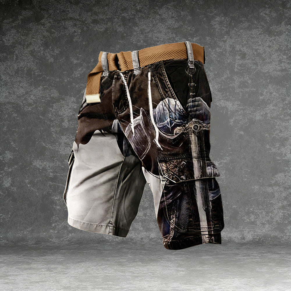 Christianartworkshop Faith-Filled Warrior Of God Cargo Shorts - 5XL - image 0