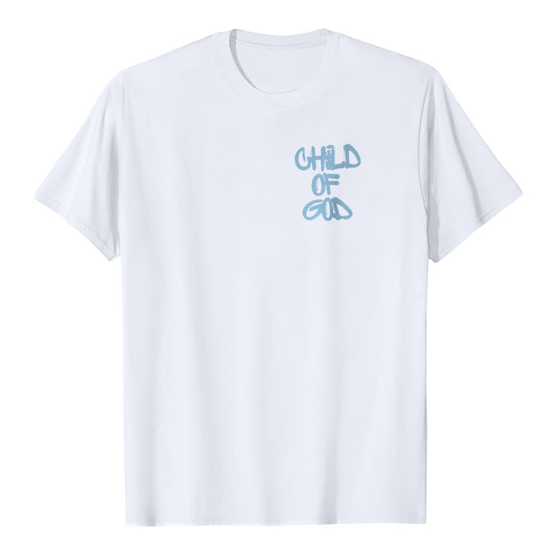 Christianartworkshop Child of God Cotton Adult T-shirt - image 3