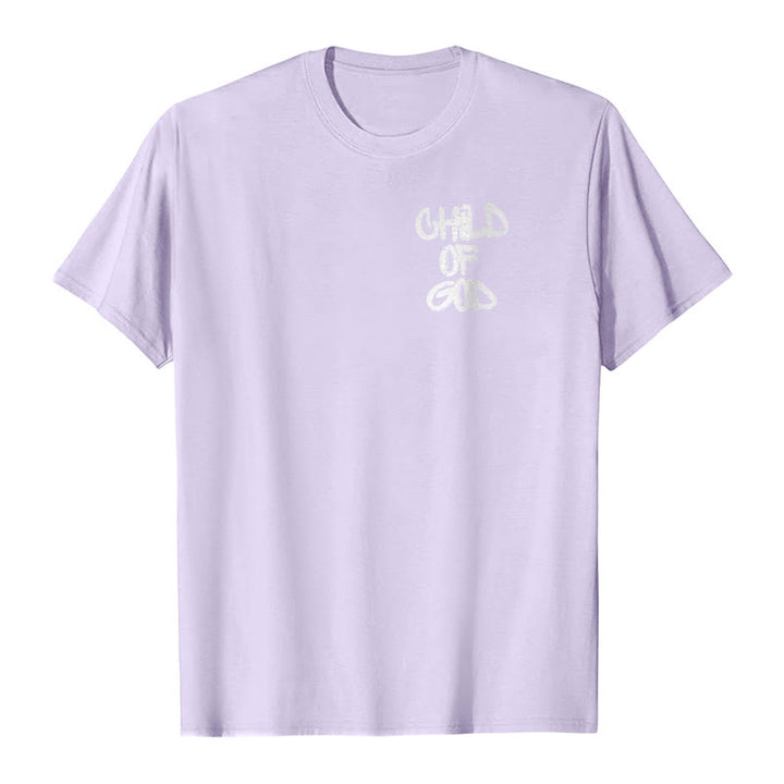 Christianartworkshop Child of God Cotton Adult T-shirt - image 32