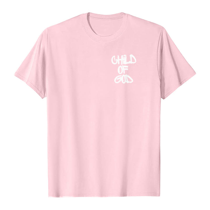 Christianartworkshop Child of God Cotton Adult T-shirt - image 20