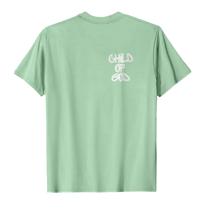 Christianartworkshop Child of God Cotton Adult T-shirt - image 26