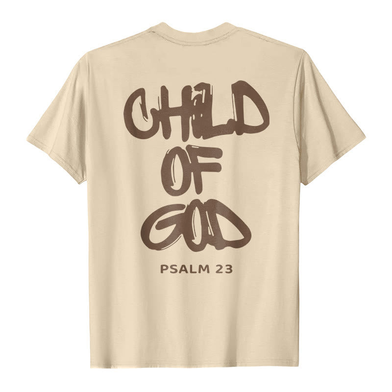 Christianartworkshop Child of God Cotton Adult T-shirt - image 5