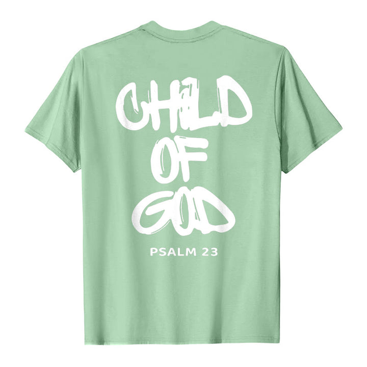 Christianartworkshop Child of God Cotton Adult T-shirt - image 25
