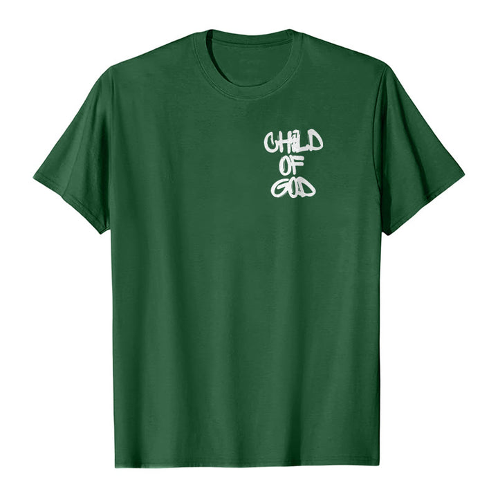 Christianartworkshop Child of God Cotton Adult T-shirt - image 29