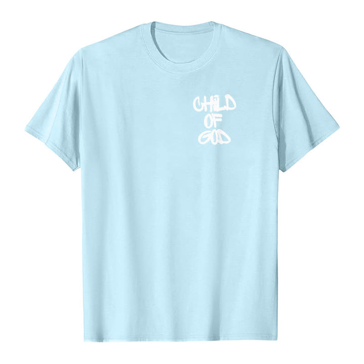 Christianartworkshop Child of God Cotton Adult T-shirt - image 16