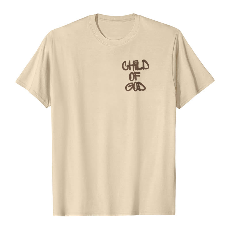 Christianartworkshop Child of God Cotton Adult T-shirt - image 6