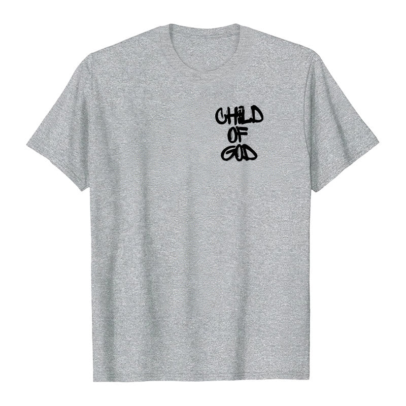 Christianartworkshop Child of God Cotton Adult T-shirt - image 23