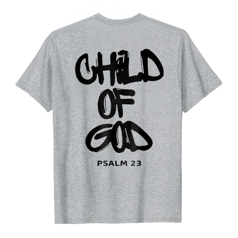 Christianartworkshop Child of God Cotton Adult T-shirt - image 22