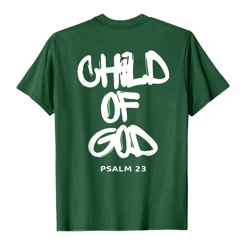 Christianartworkshop Child of God Cotton Adult T-shirt - image 28