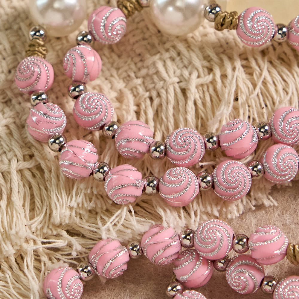 Christianartworkshop Grace-Filled Rose-Petal Beaded Rosary: A Sacred Symbol for Prayer & Reflection - image 5