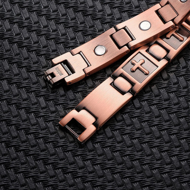 FREE Today: Link Chain Cross Engraved Bracelet: A Symbol of Divine Strength & Faith - image 10