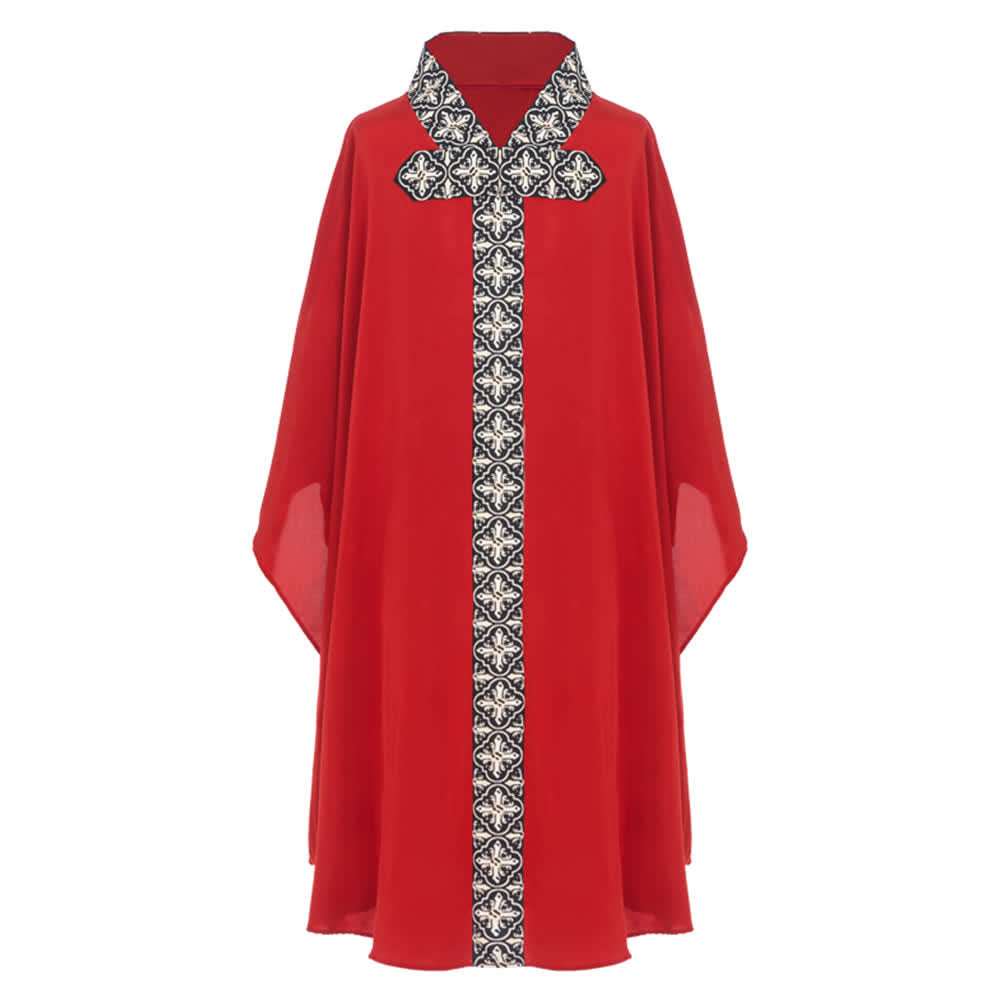 Cross Pic Robe Christianartworkshop Multicolor Ornate Cross Cassock - Clergy Robe for ...