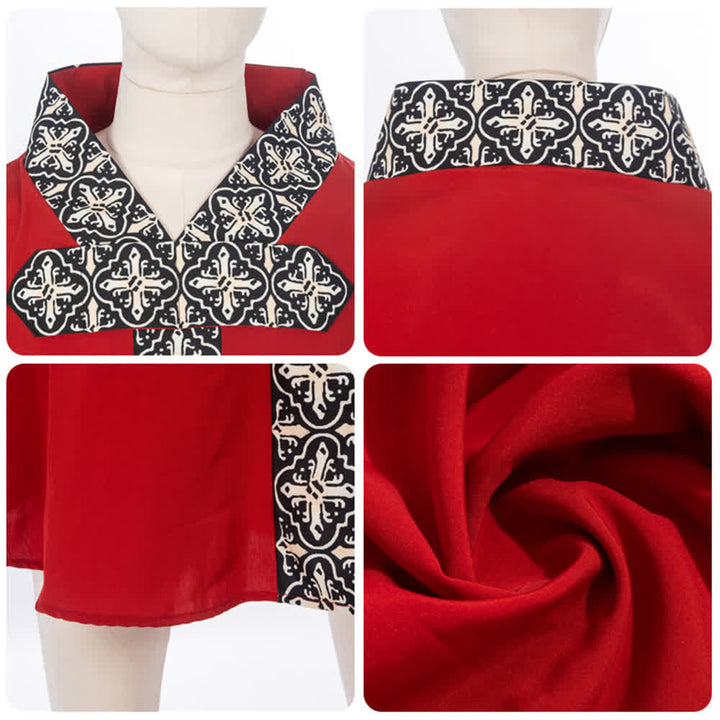 Christianartworkshop Multicolor Ornate Cross Cassock Clergy Robe for Sacred Ceremonies - image 4