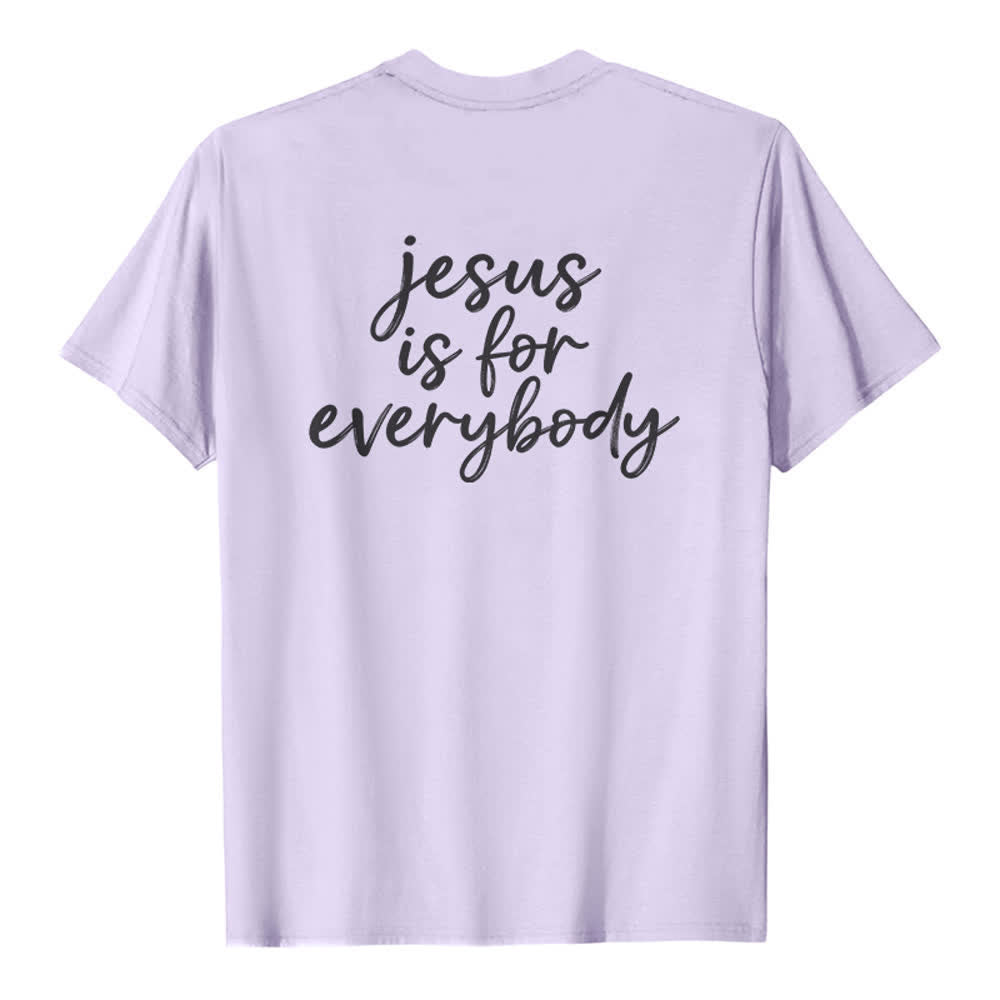 Christianartworkshop Jesus Is For Everybody Premium T-Shirt - image 7