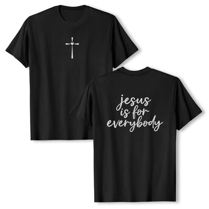 Christianartworkshop Jesus Is For Everybody Premium T-Shirt - Black - 2XL - image 24