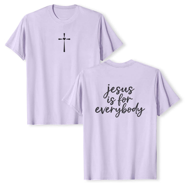 Christianartworkshop Jesus Is For Everybody Premium T-Shirt - Purple - 2XL - image 6