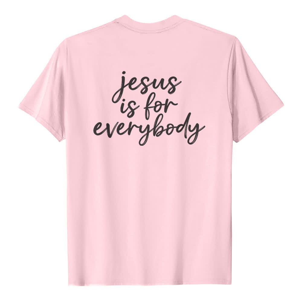 Christianartworkshop Jesus Is For Everybody Premium T-Shirt - image 4