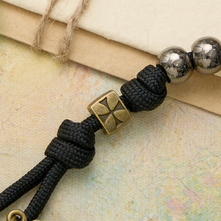 Christianartworkshop Paracord St.Benedict Pocket Rosary: Emblem of Unbreakable Faith & Protection - image 8