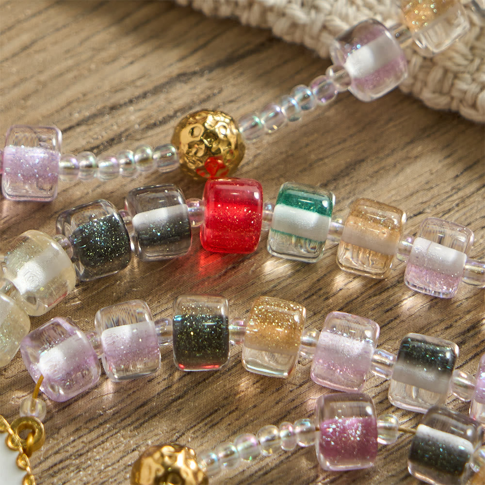 Christianartworkshop Multi-Color Resin Bead Rosary: Emblem of Divine Joy & Marian Grace - image 5
