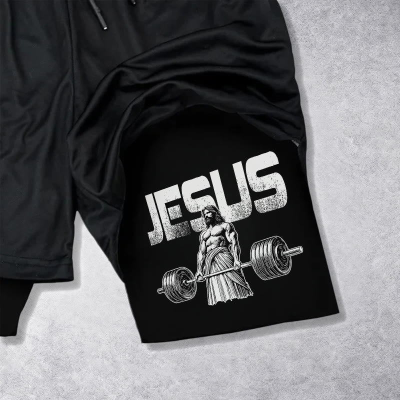 Christianartworkshop Philippians 4:13 I Can Do All Things Through Christ Performance Shorts - image 16