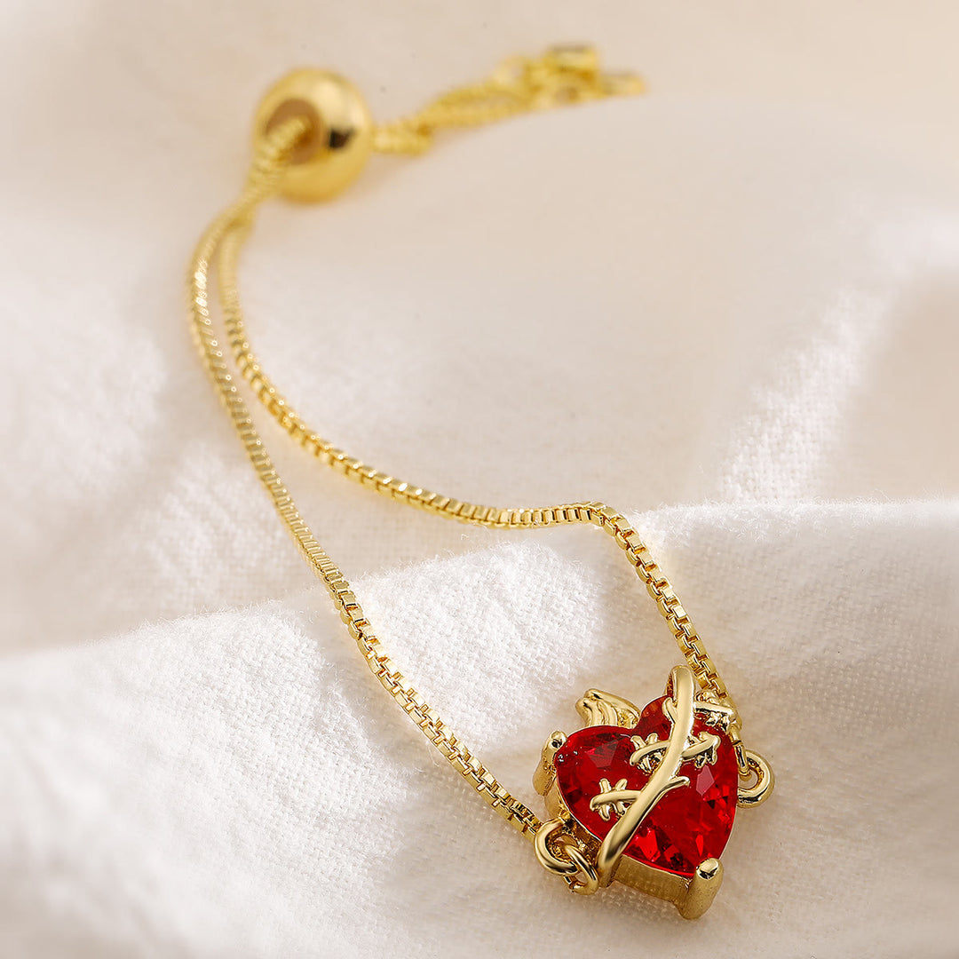 Christianartworkshop Elegant Sacred Heart Devotion Bracelet: Embodying Christ's Love And Spiritual Strength - C - image 3