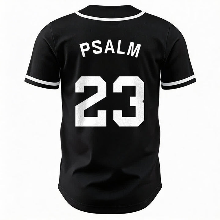 Christianartworkshop Retro Sport Style Psalm 23 Unisex Baseball Jersey - image 11