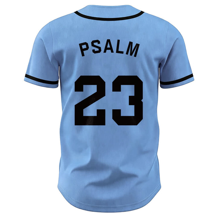 Christianartworkshop Retro Sport Style Psalm 23 Unisex Baseball Jersey - image 20