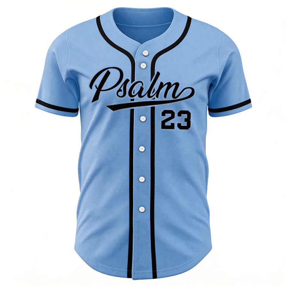 Christianartworkshop Retro Sport Style Psalm 23 Unisex Baseball Jersey - image 21