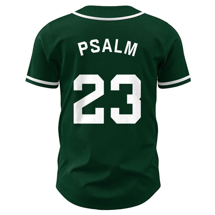 Christianartworkshop Retro Sport Style Psalm 23 Unisex Baseball Jersey - image 23