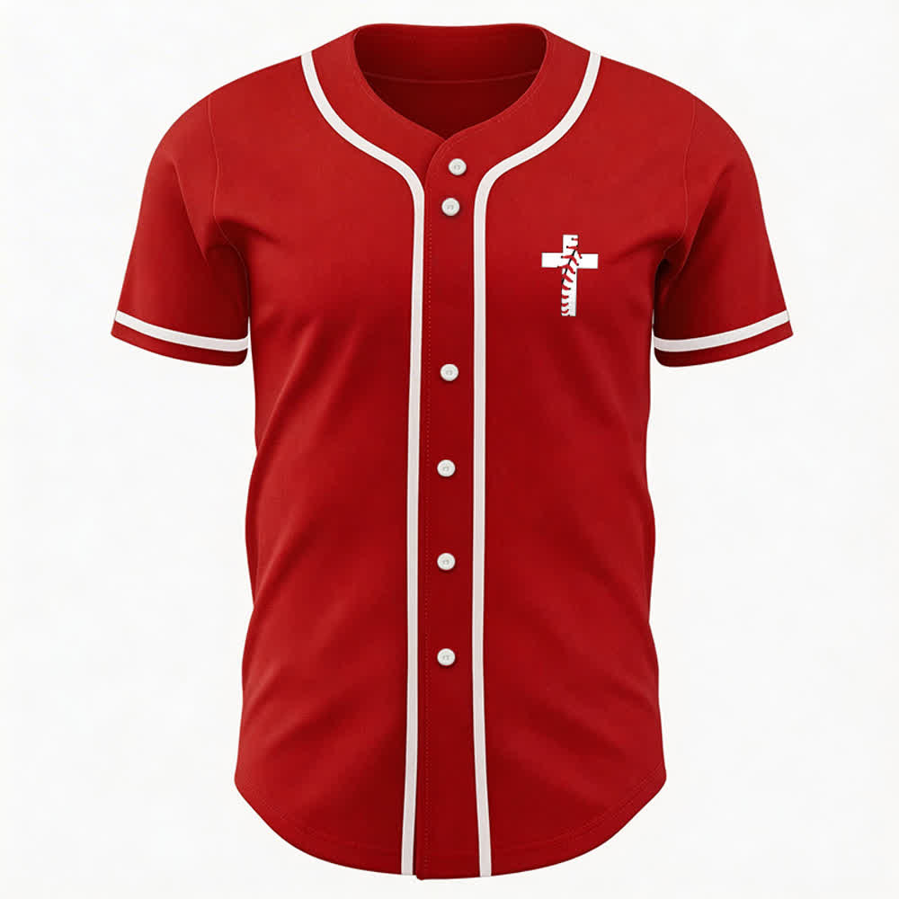 Christianartworkshop Philippians 4:13 I Can Do All Things Unisex Baseball Jersey - image 15