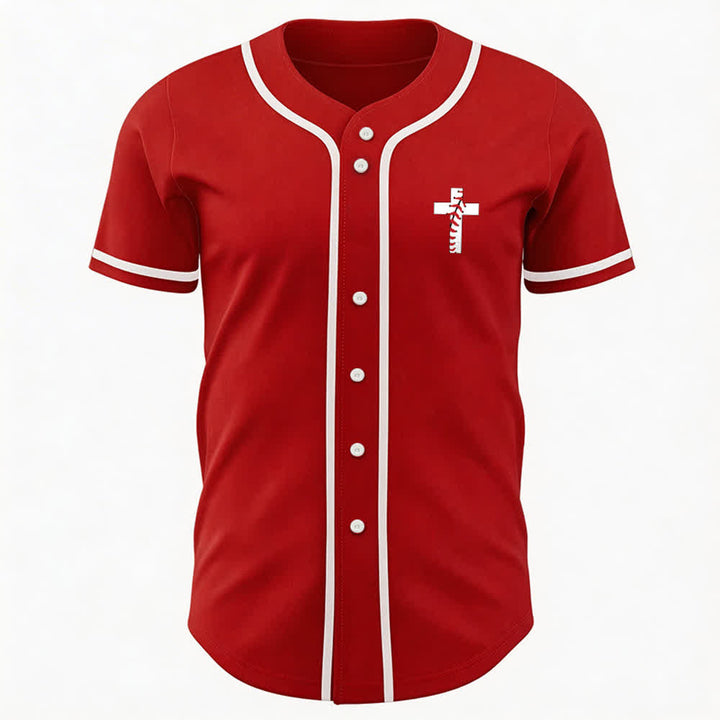 Christianartworkshop Philippians 4:13 I Can Do All Things Unisex Baseball Jersey - image 15