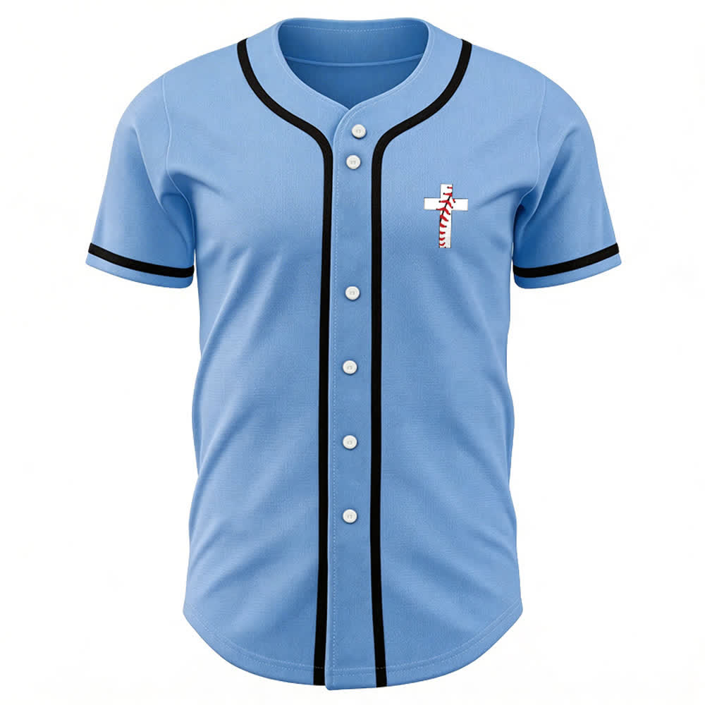 Christianartworkshop Philippians 4:13 I Can Do All Things Unisex Baseball Jersey - image 21