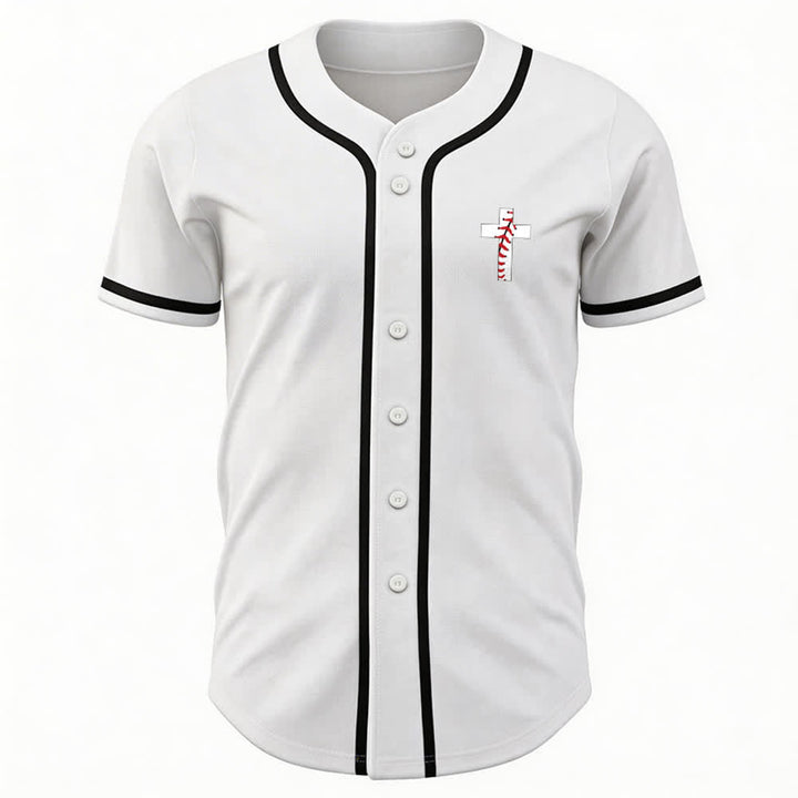 Christianartworkshop Philippians 4:13 I Can Do All Things Unisex Baseball Jersey - image 9