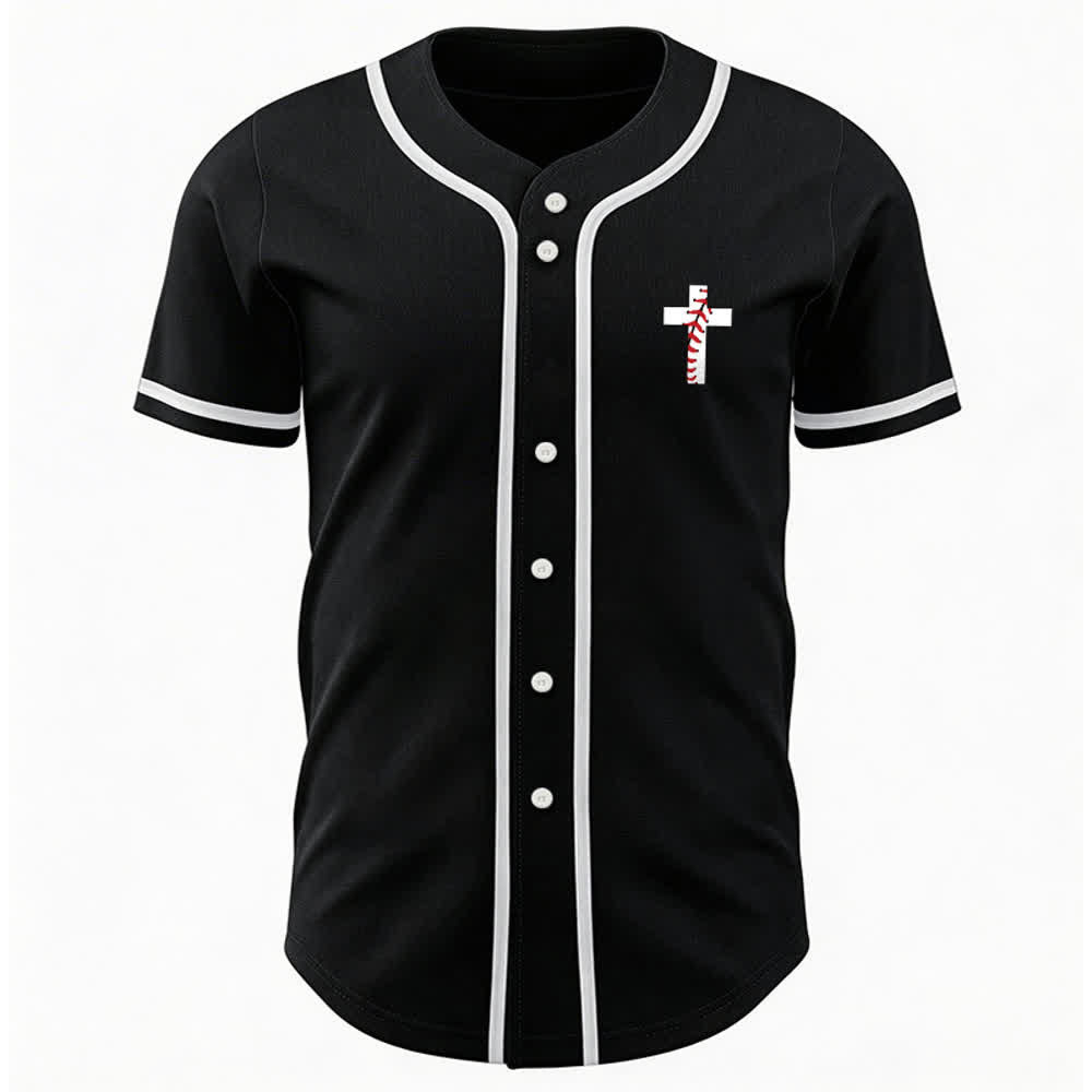 Christianartworkshop Philippians 4:13 I Can Do All Things Unisex Baseball Jersey - image 12