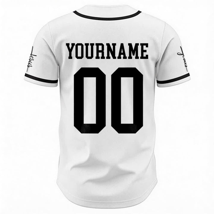 Christianartworkshop Child Of God Personalized Name Number Unisex Custom Baseball Jersey - image 6