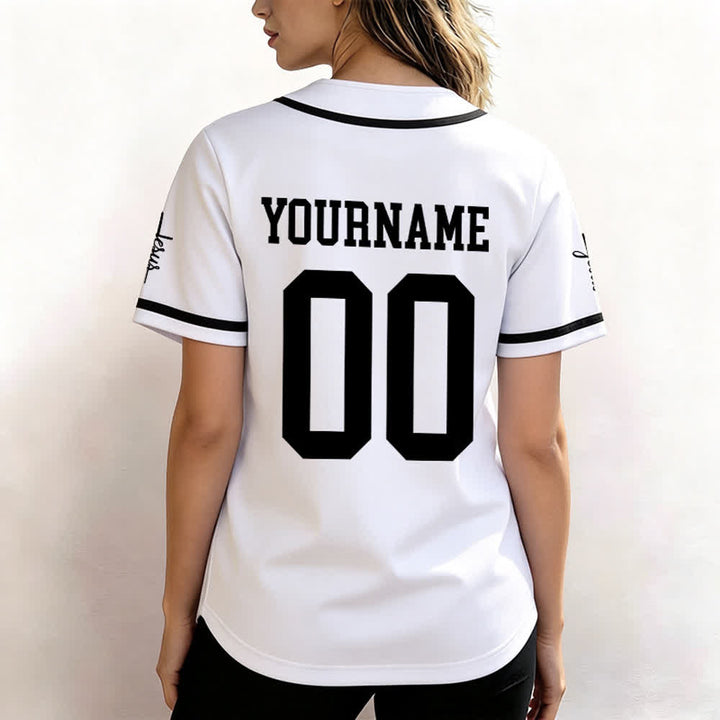 Christianartworkshop Child Of God Personalized Name Number Unisex Custom Baseball Jersey - image 4