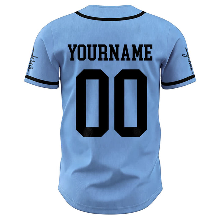 Christianartworkshop Bold Team Jesus Custom Name Number Unisex Custom Baseball Jersey - image 22