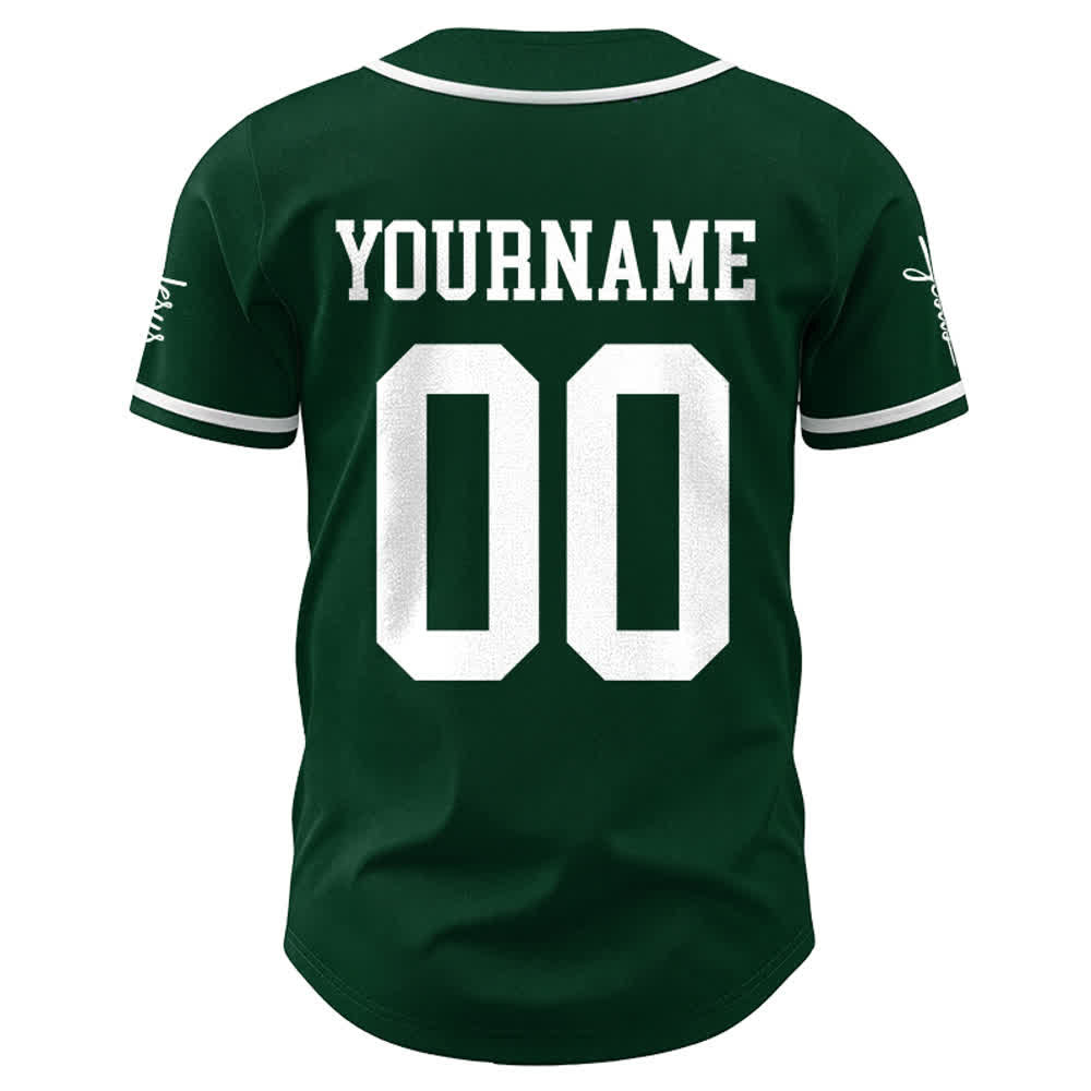 Christianartworkshop Bold Team Jesus Custom Name Number Unisex Custom Baseball Jersey - image 25