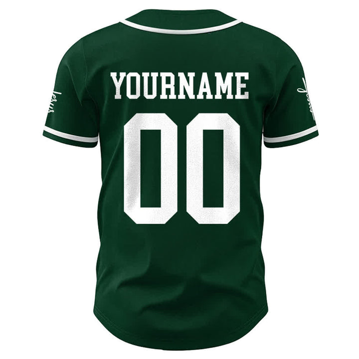Christianartworkshop Bold Team Jesus Custom Name Number Unisex Custom Baseball Jersey - image 25