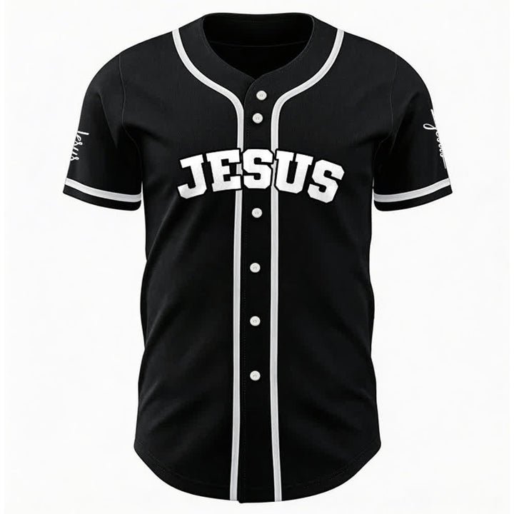 Christianartworkshop Classic Jesus Personalized Sportswear Unisex Custom Baseball Jersey - image 6