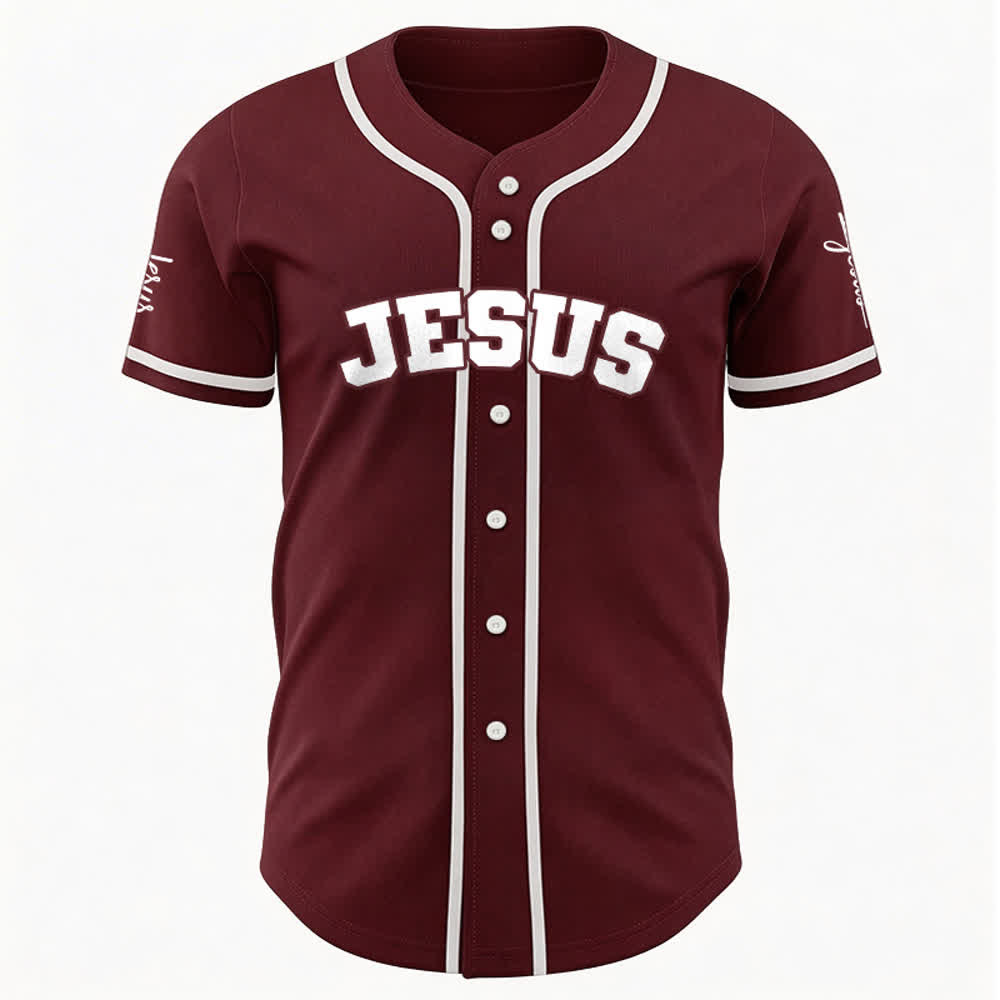 Christianartworkshop Classic Jesus Personalized Sportswear Unisex Custom Baseball Jersey - image 15