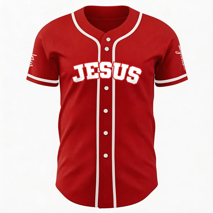 Christianartworkshop Classic Jesus Personalized Sportswear Unisex Custom Baseball Jersey - image 12